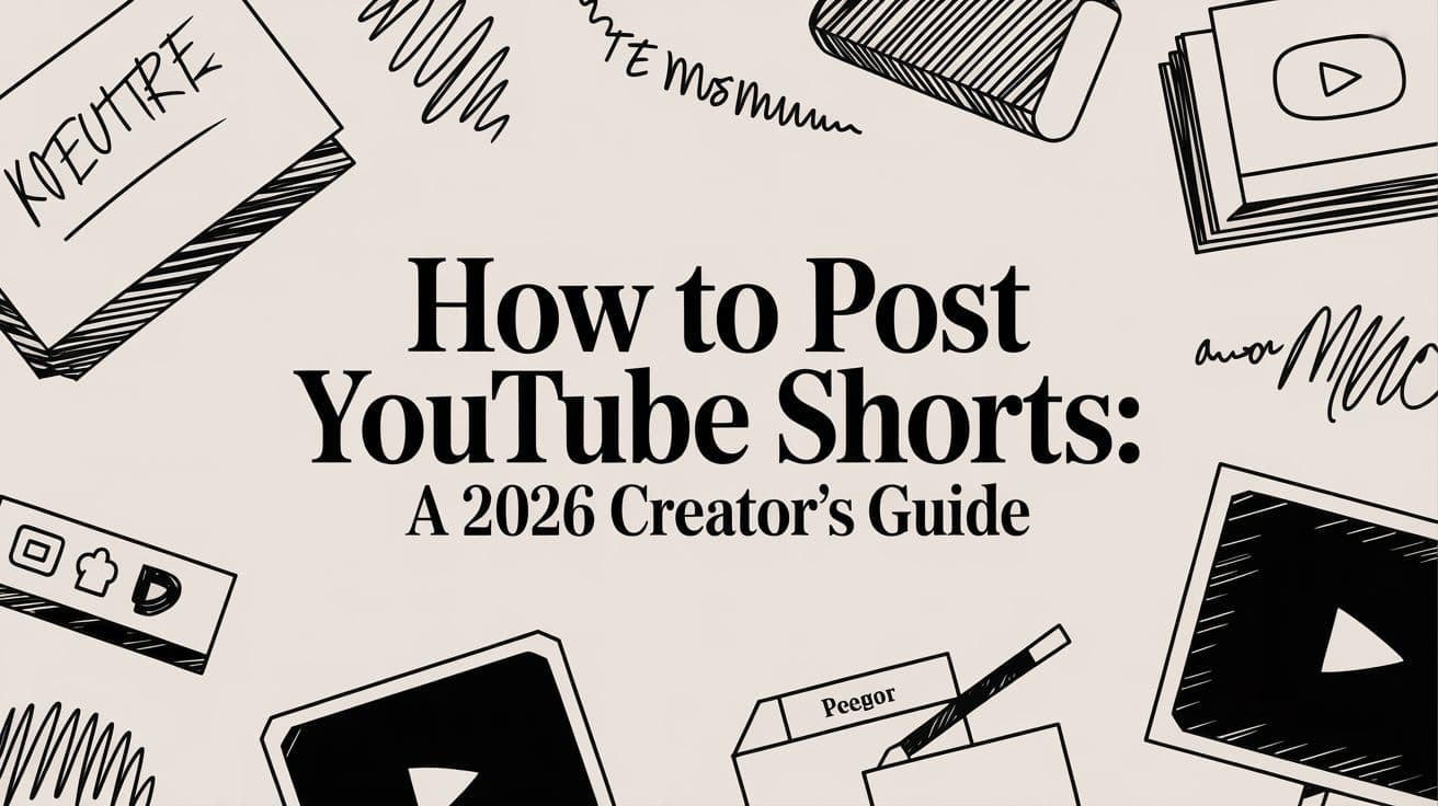 So postest du YouTube Shorts: Ultimativer Leitfaden für Creator (2026)